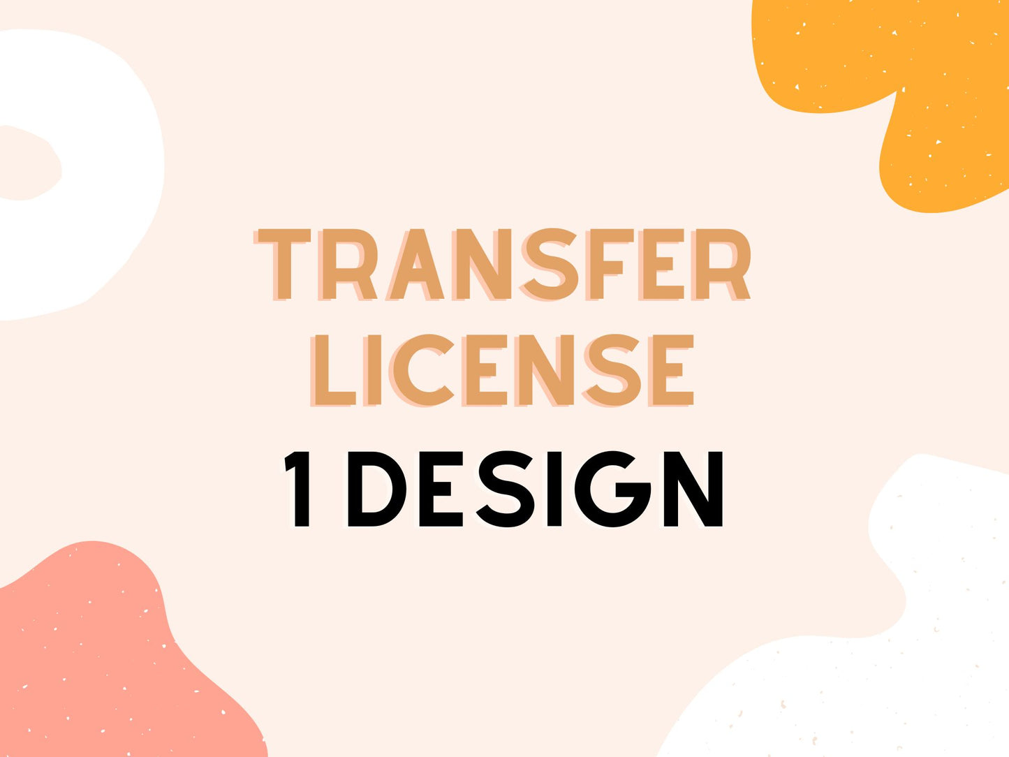 EXTENDED LICENSE | ONE DESIGN