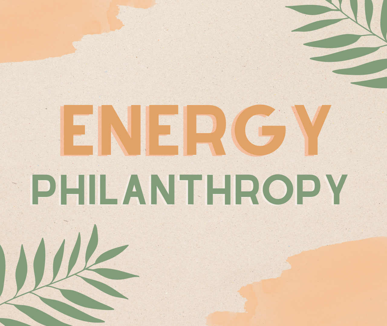 Energy Philanthropy