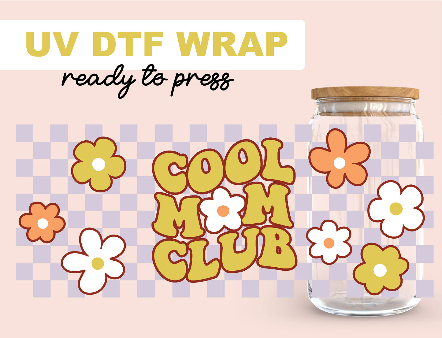 Amazing Mom - UV DTF Cup Wrap