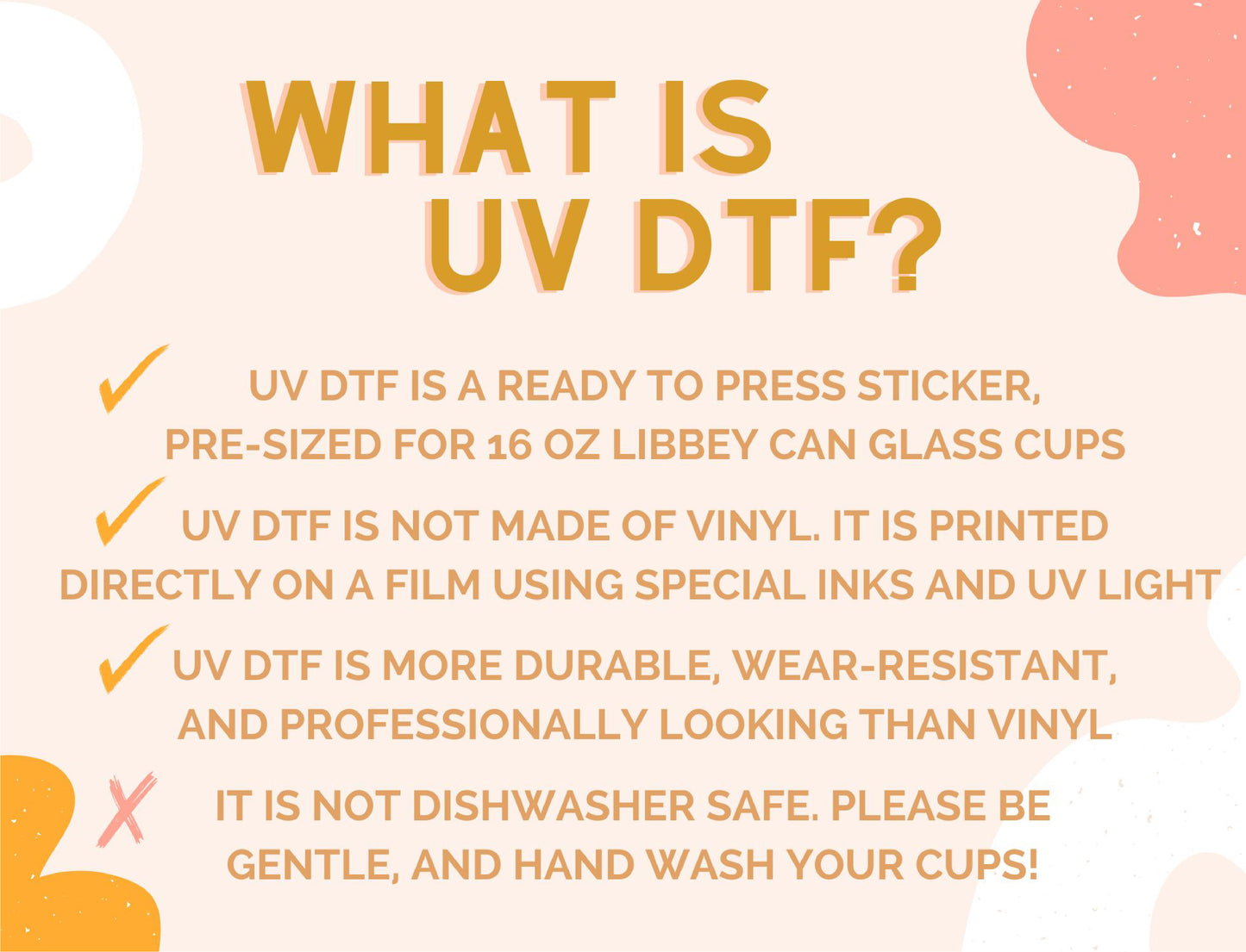 Groovy 4th Of July UV DTF WRAP