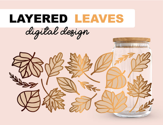 Layered Leaves Wrap