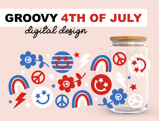 Groovy July 4th Wrap