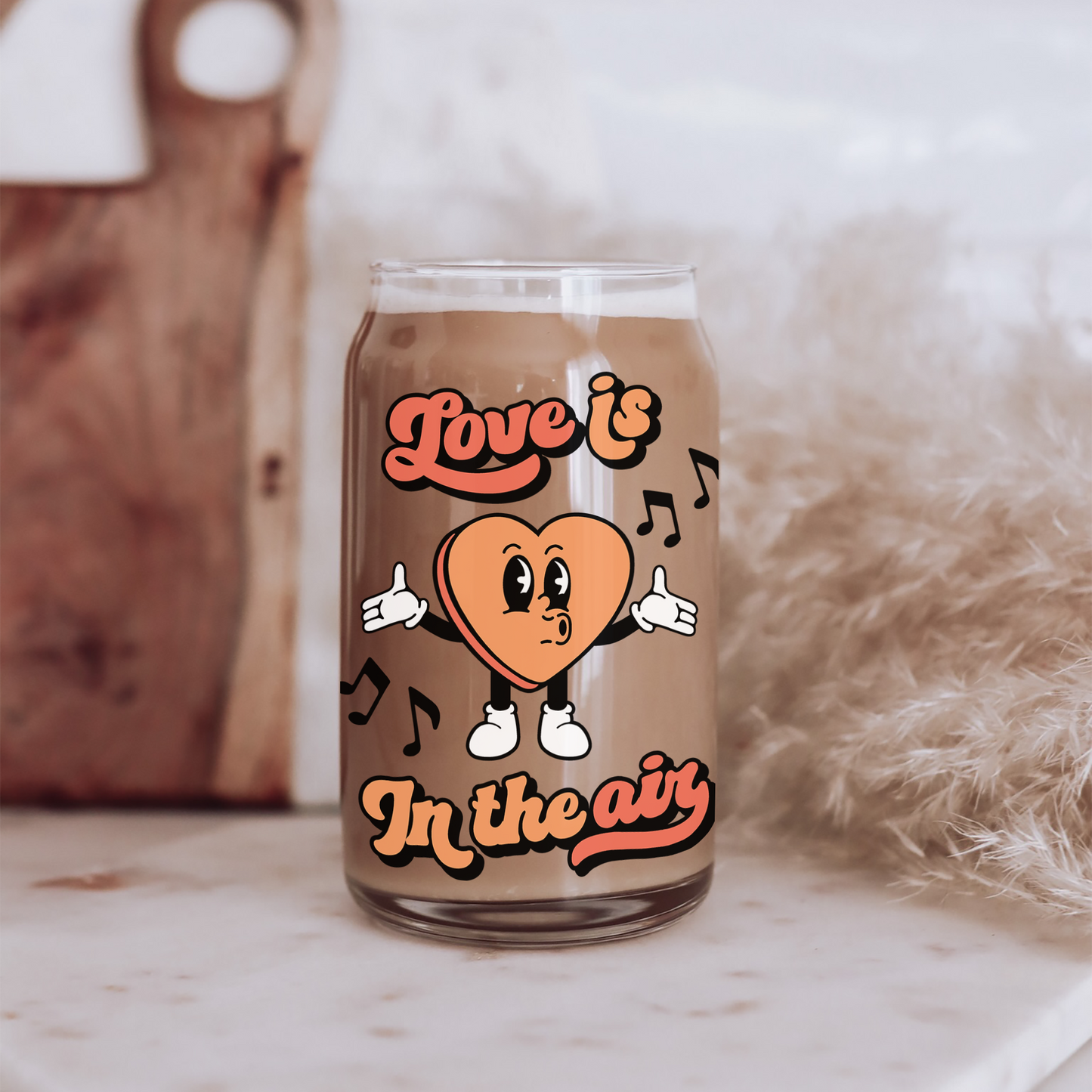 Love Is In The Air Retro Decal