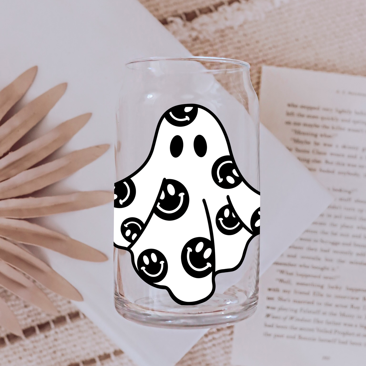 Smiley Ghostie Decal