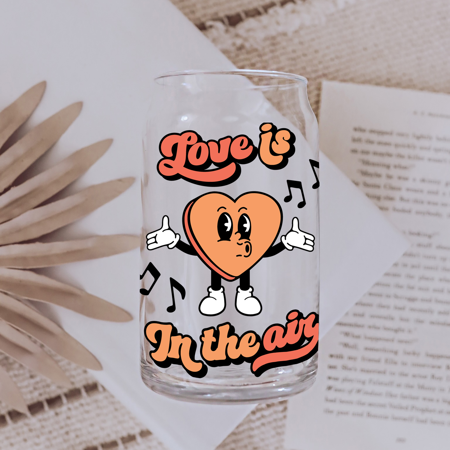 Love Is In The Air Retro Decal