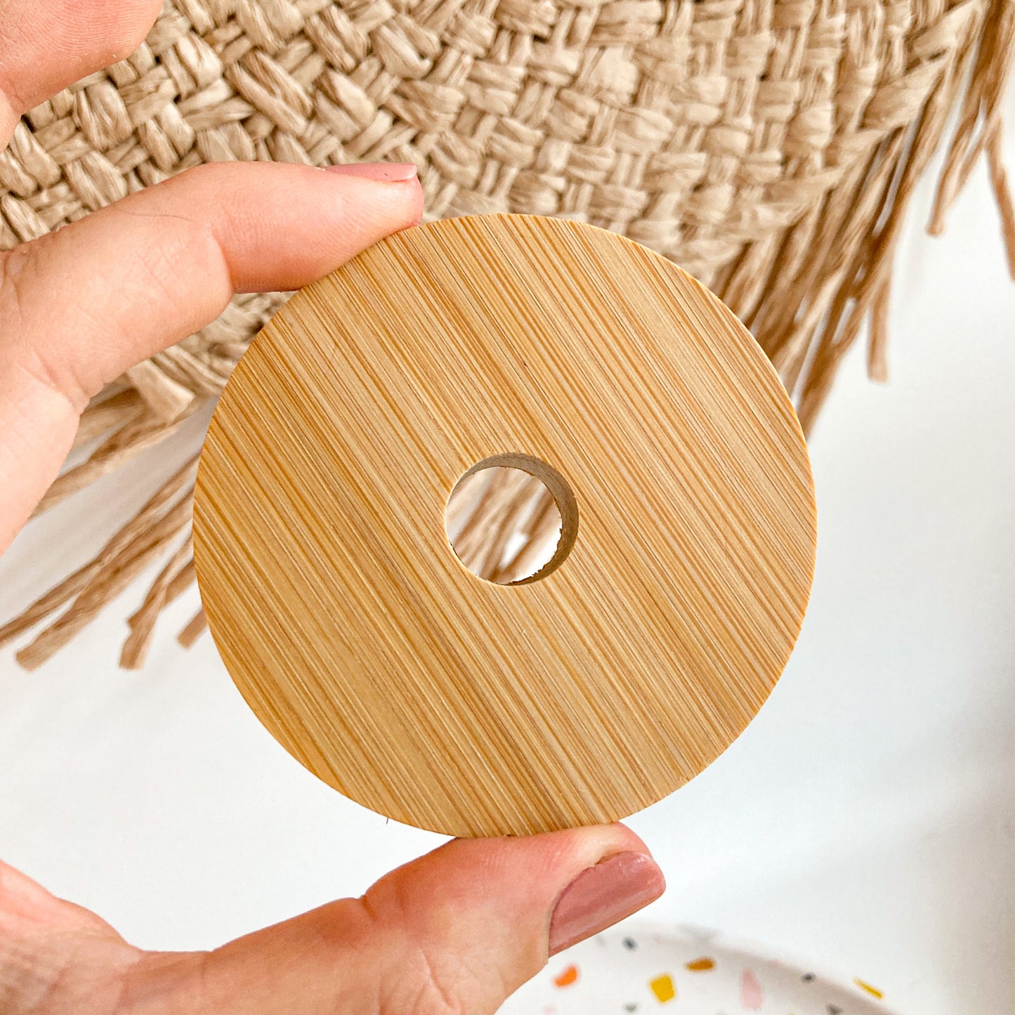 Bamboo Lid For Crafting