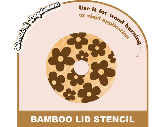 DAISY Bamboo Lid Decal