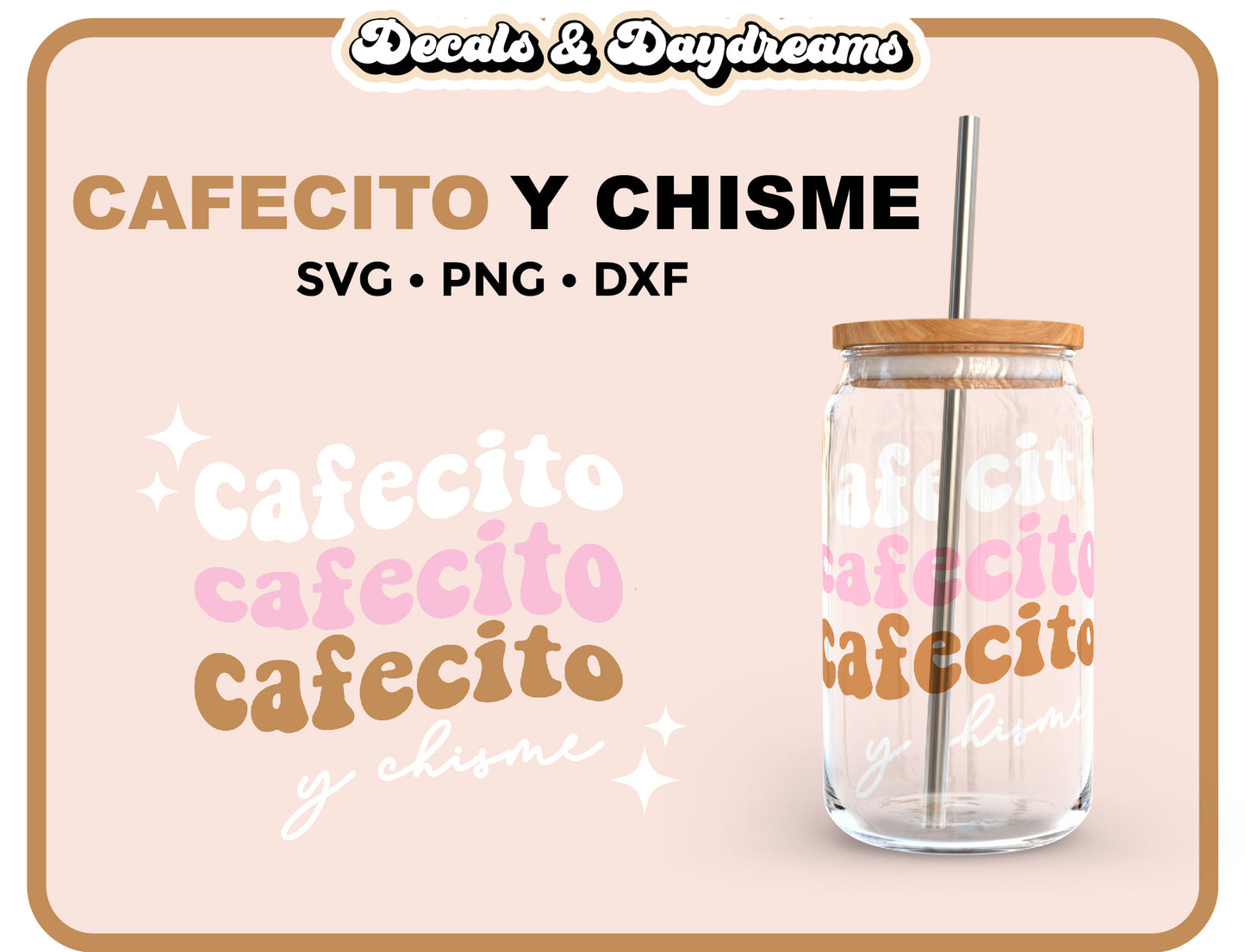 Cafecito Y Chisme Decal