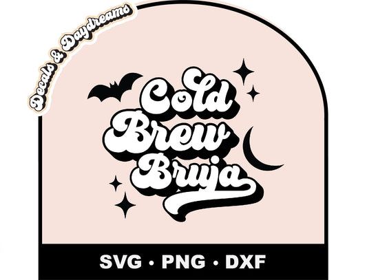Cold Brew Bruja Decal