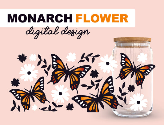 Monarch Flower Wrap