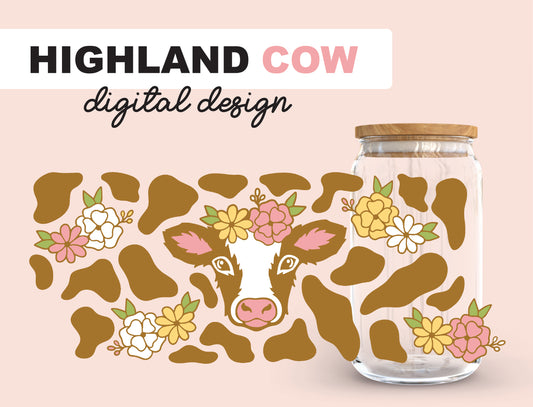 Highland Cow Wrap