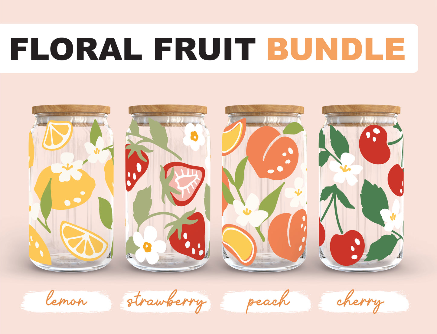 Floral Fruit Wrap Bundle